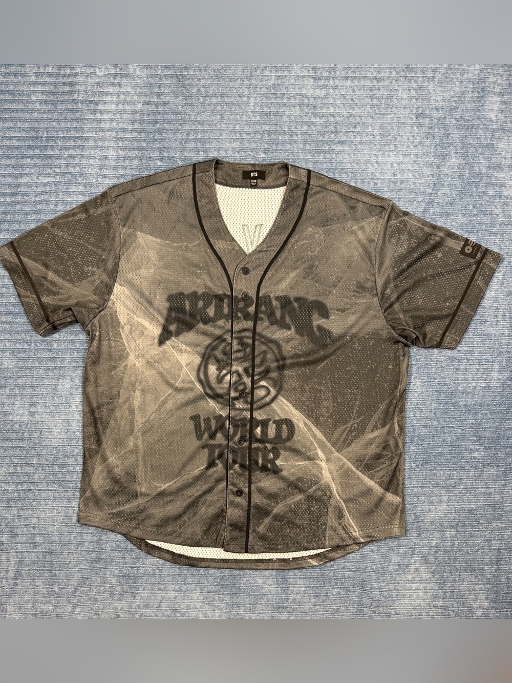 BTS V Taehyung Arirang World Tour Jersey XL/XXL Official US Pop UP foxborough MA